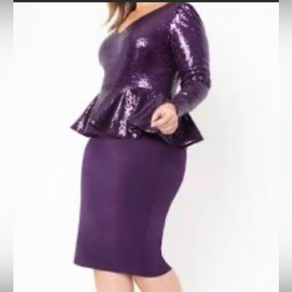 Eloquii Size 18 Sequin Plus Size - image 1